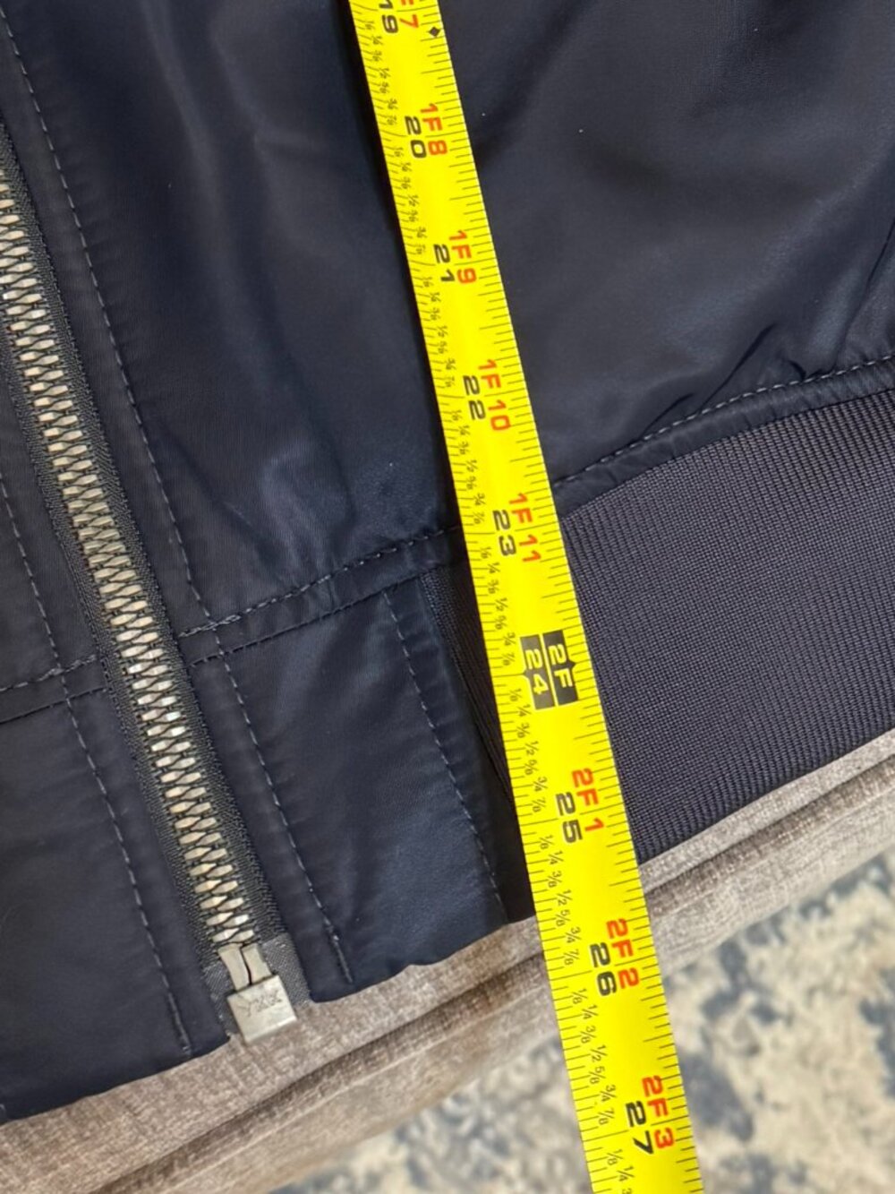 Oversized Lululemon Insulated Flight Jacket - Wms Medium - Navy - Picture 11 of 12